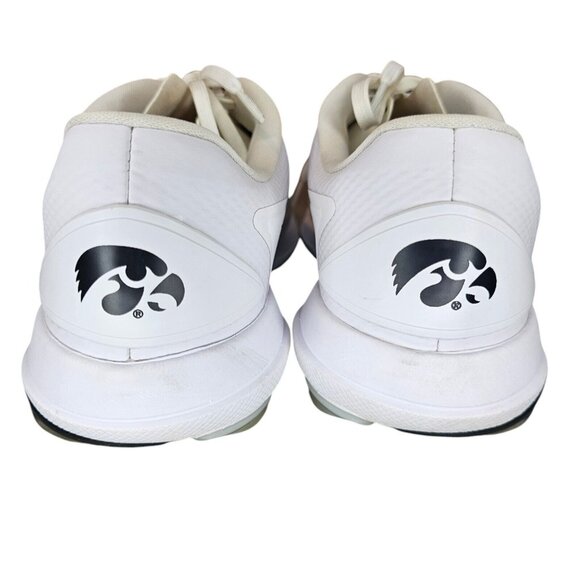 Nike Lunar‎ Control Vapor 2 Spikeless Golf Shoes Iowa Hawkeyes White Mens 9.5 main image 9